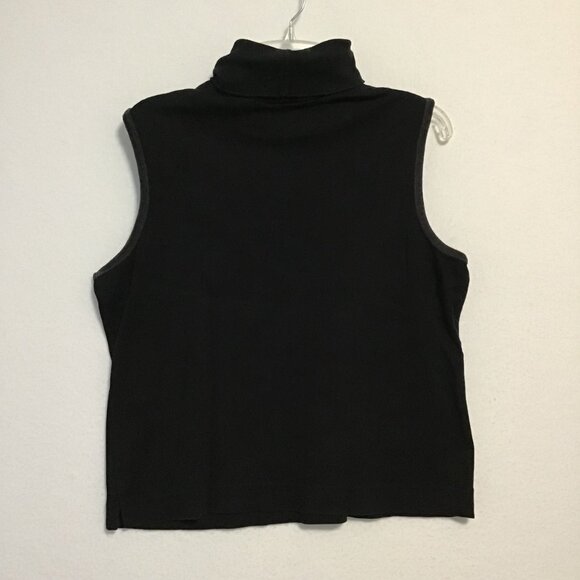 TOGO Black Sleeveless Turtleneck Size XL - Picture 8 of 11